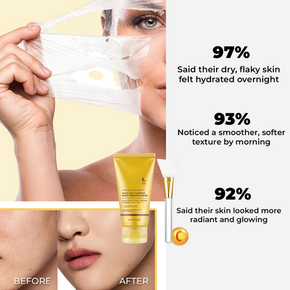 Reveal your glow overnight with Kojic Acid Turmeric Wrap